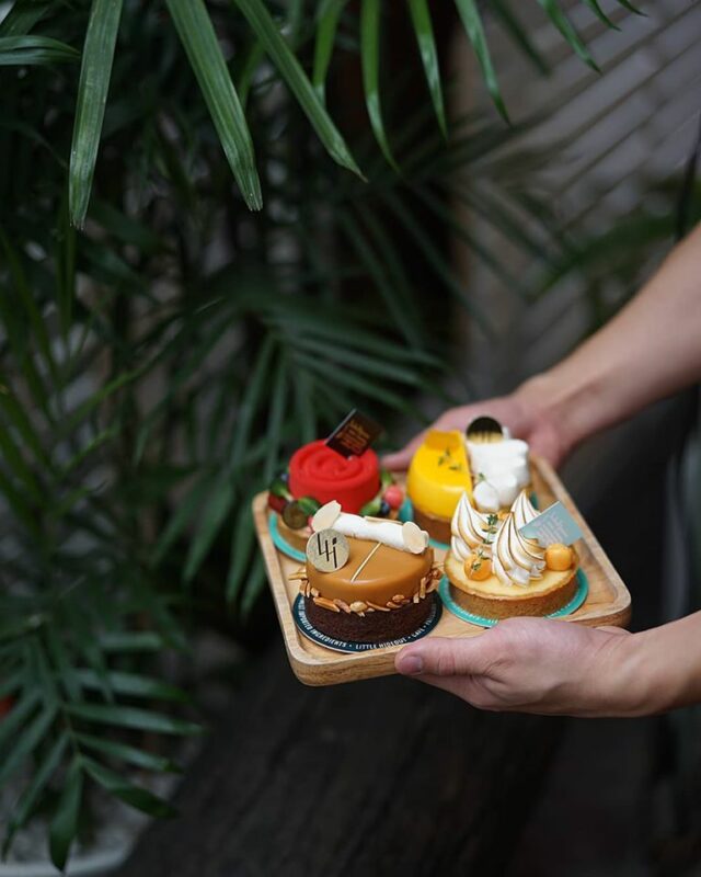 ขนมเค้กคาเฟ่ราชพฤกษ์
