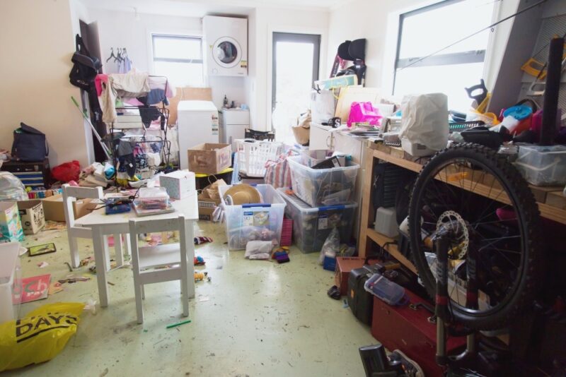 ห้องรกก่อนจัดบ้าน