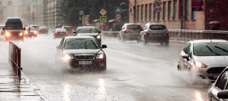 Driving In The Rain