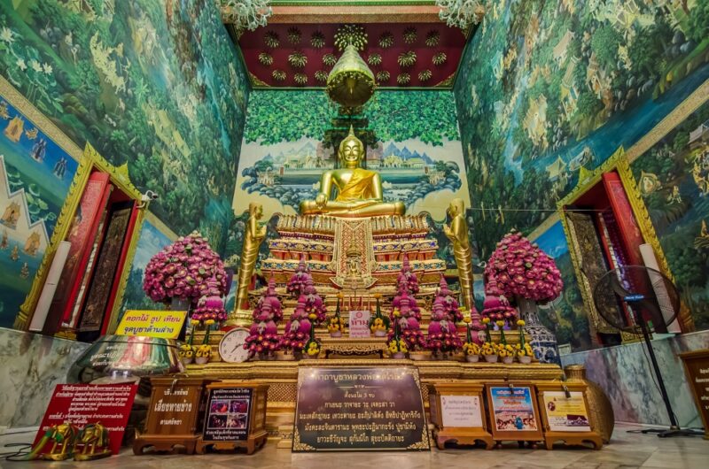 หลวงพ่อวัดไร่ขิงแบบ Worm Eye View