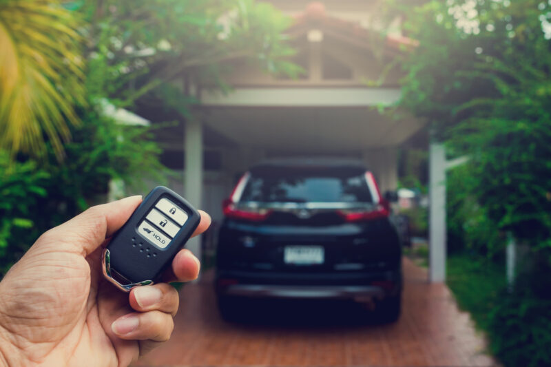 Car Remote With SUV Car