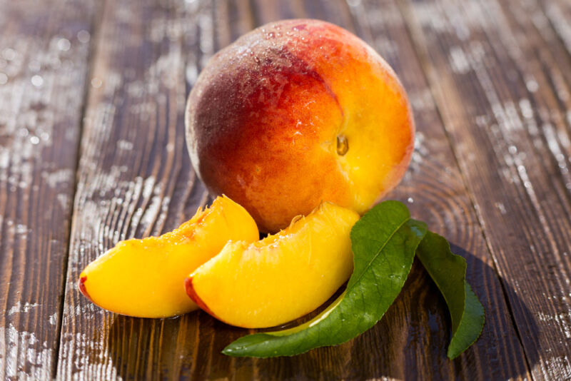 Sliced-Peach