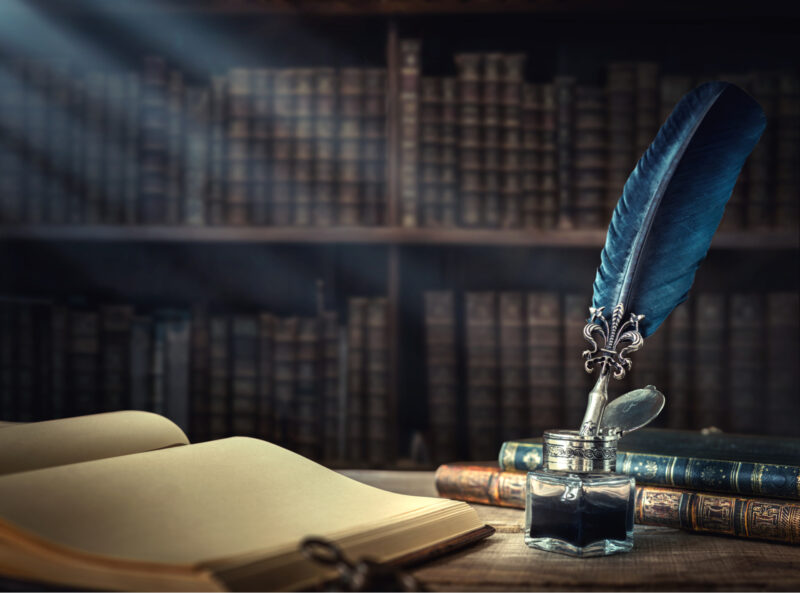 Novel In Library Room