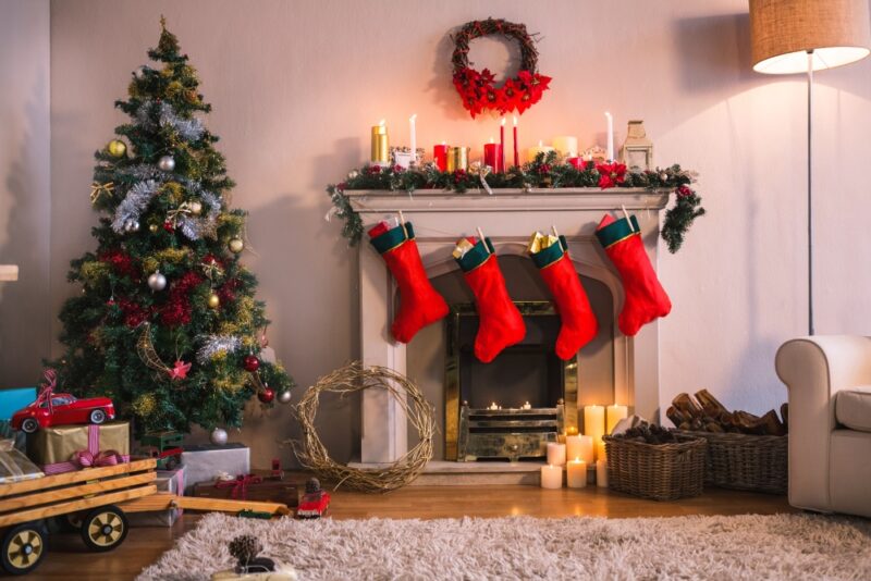 christmas living room 2
