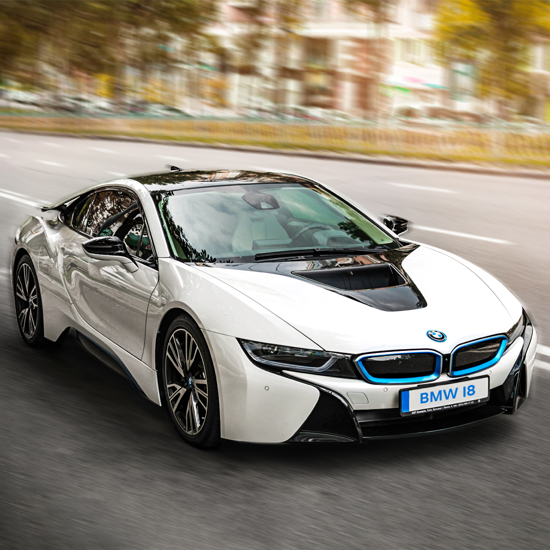 หน้าปก BMW i8
