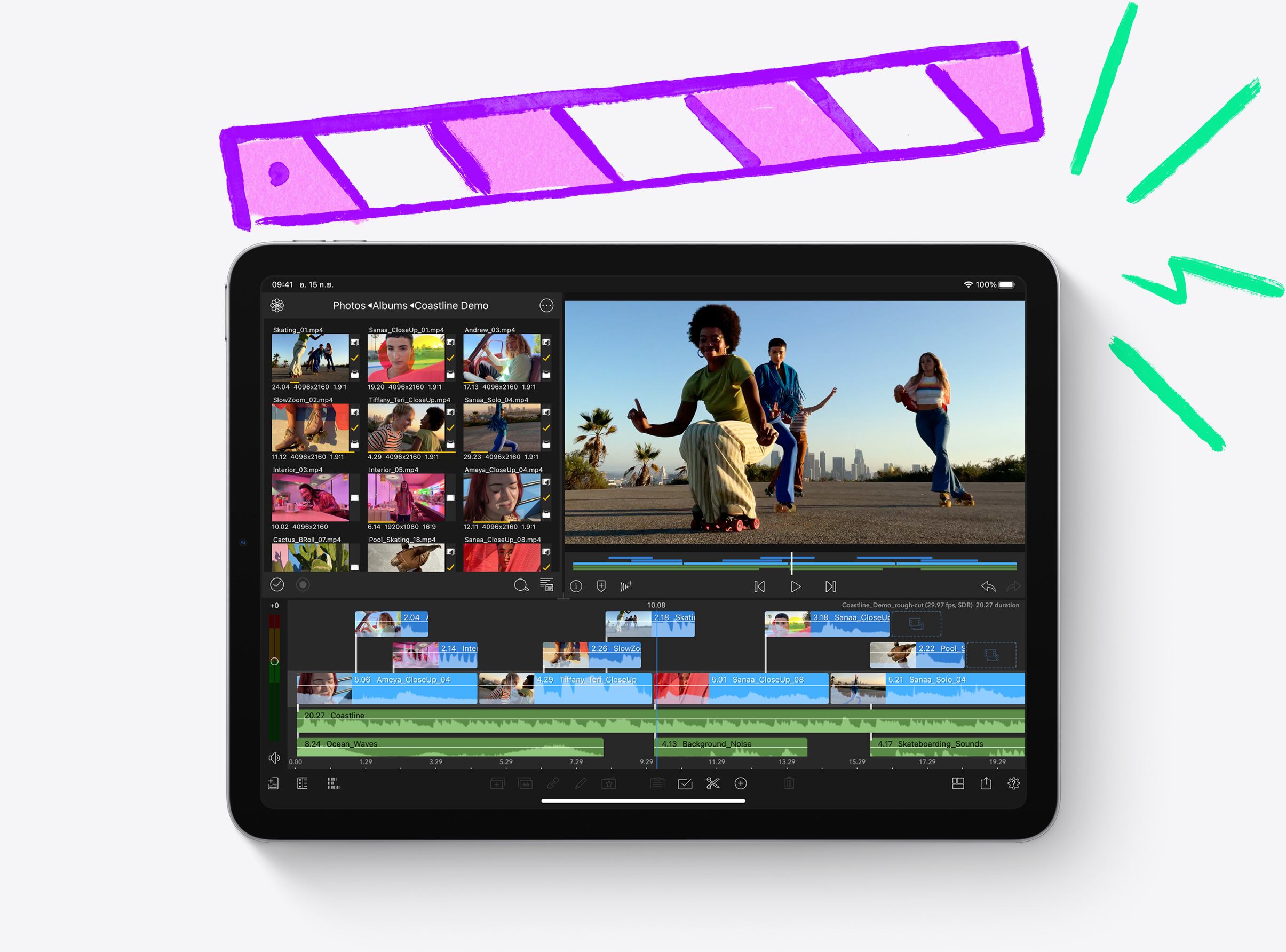 ipad air4 Editor