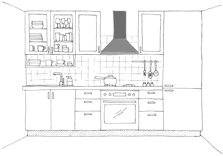 เครื่องดูดควัน ในห้องครัว