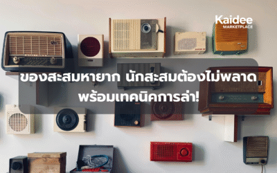 เปิดกรุ Kaidee! ของสะสมหายากที่นักสะสมต้องไม่พลาด