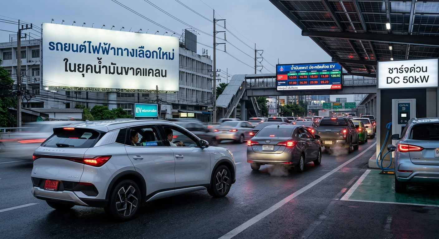 รถไฟฟ้า ทางเลือกใหม่ในยุคน้ำมันขาดแคลน คุ้มจริงไหม?